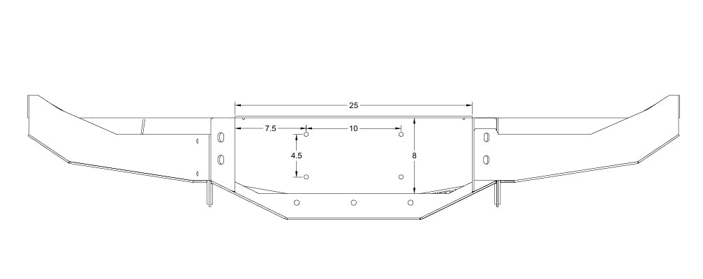 Front Bumper - 80 Series Land Cruiser