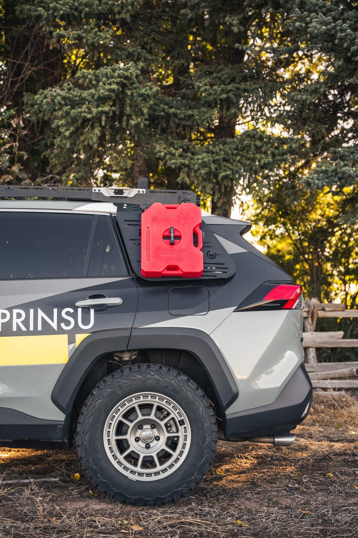 Toyota RAV4 Prinsu Rear Window Accessory Panel 2019-Current Toyota RAV4 view 2