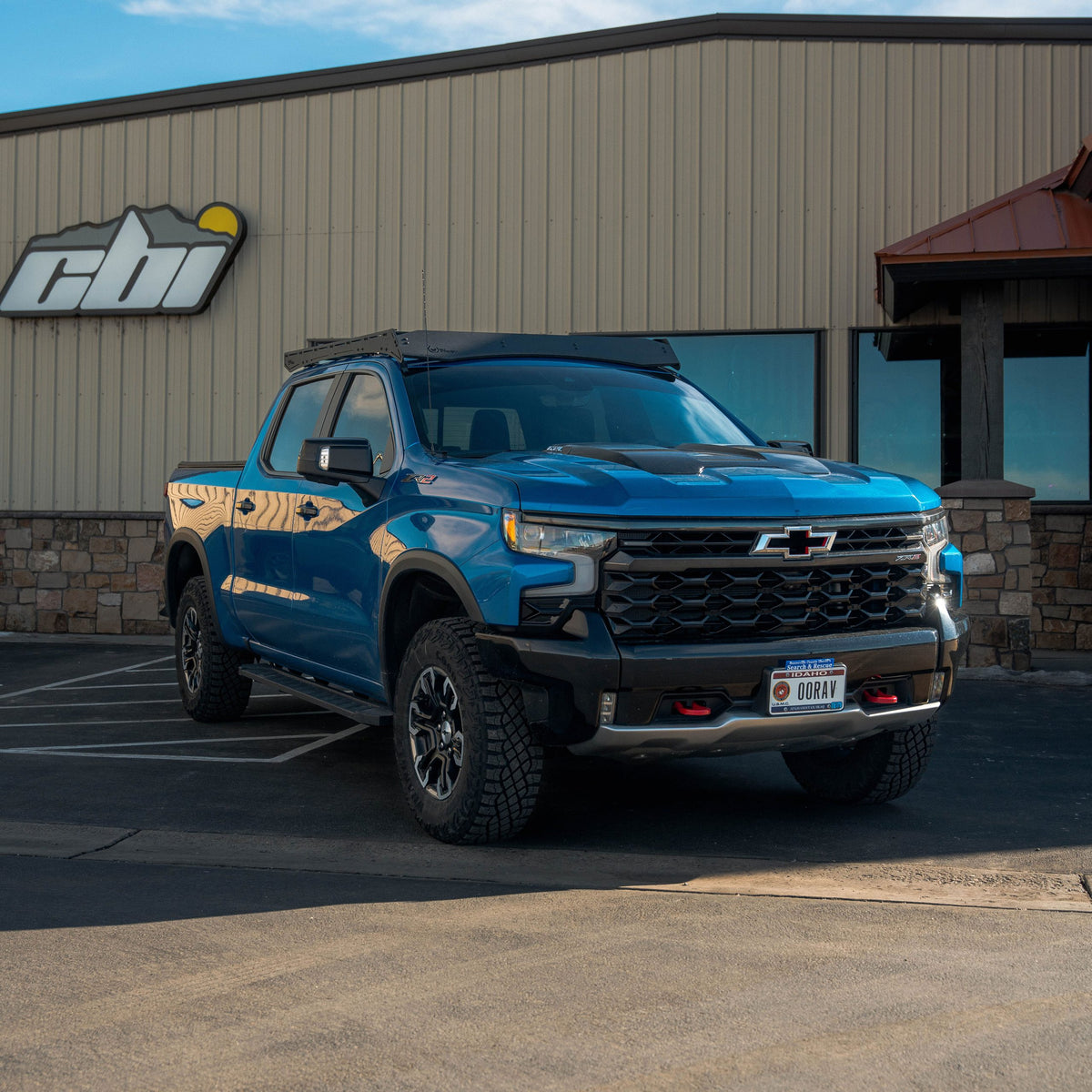 Chevy Silverado Prinsu Pro Rack 2022-2026 Chevrolet Silverado view 3