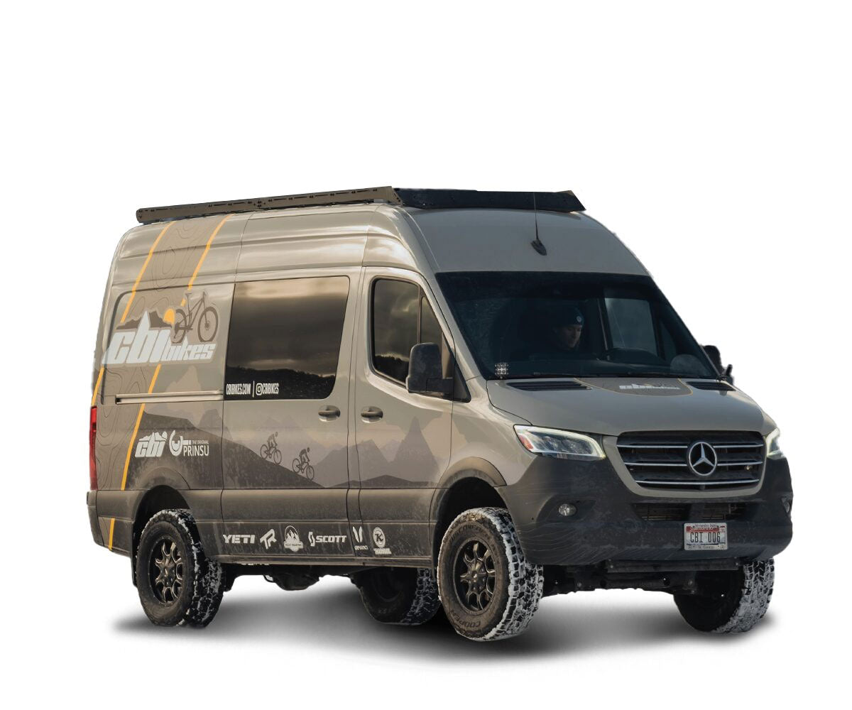 Sprinter Van 144 Prinsu Roof Rack 2014-2022 Mercedes-Benz Sprinter view 2