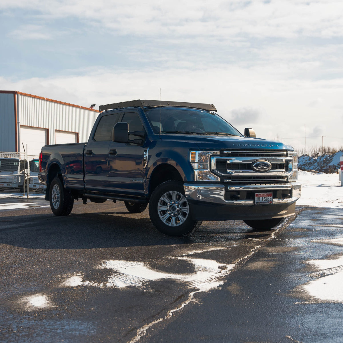 Ford Super Duty Original Prinsu Roof Rack 2017-Current Ford Super Duty view 4