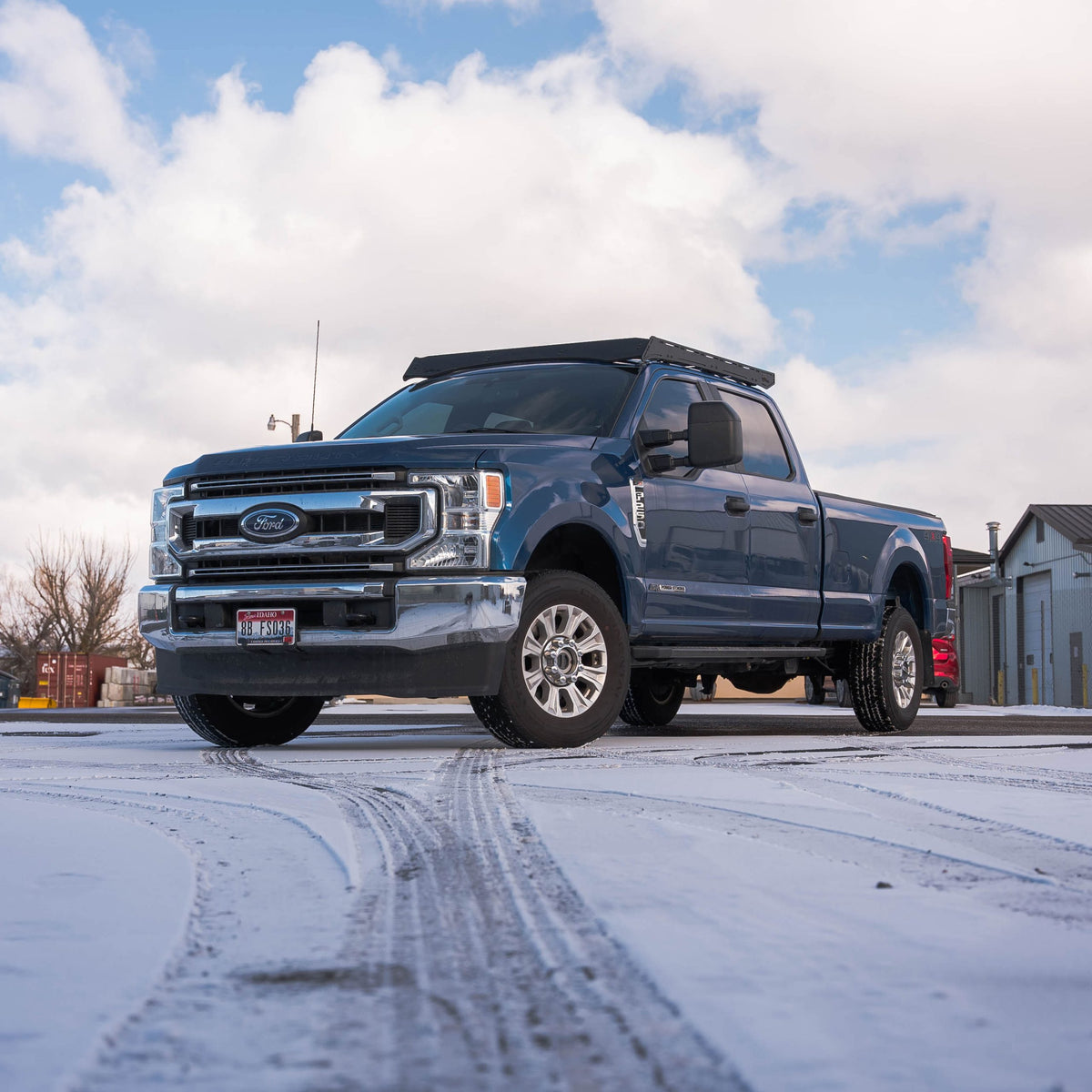 Ford Super Duty Prinsu Pro Roof Rack 2017-Current Ford Super Duty view 5