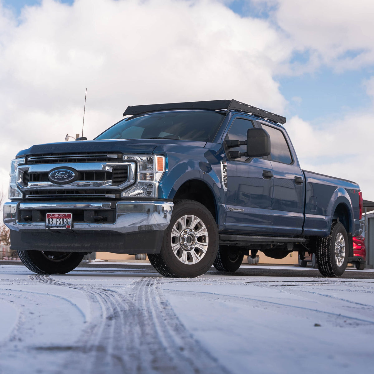 Ford Super Duty Prinsu Pro Roof Rack 2017-Current Ford Super Duty view 6