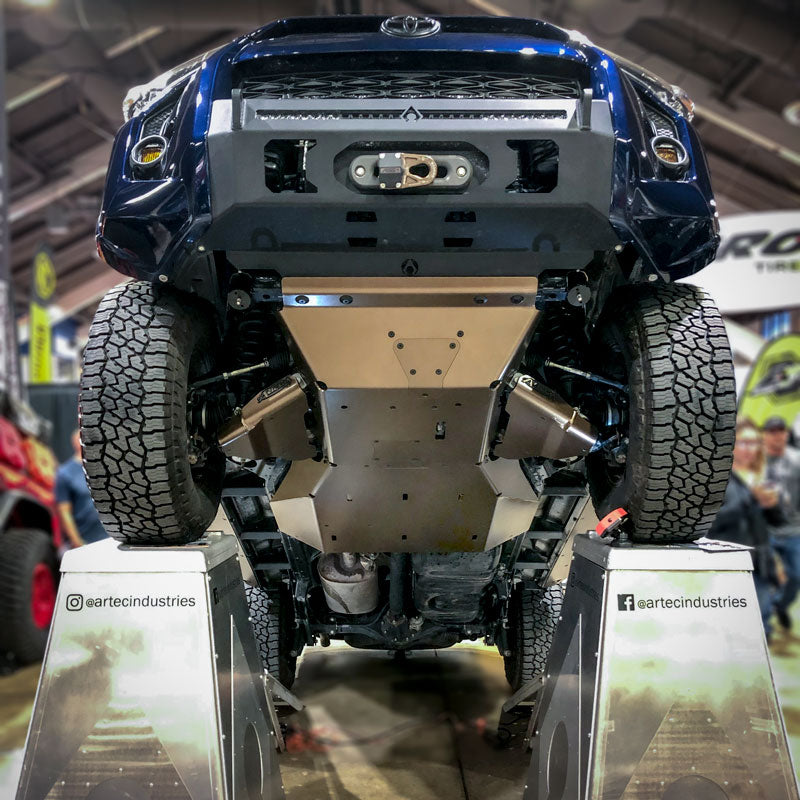 Toyota 4Runner 5th Gen Full Skid Plate System - A-arm, Bellypan, Fuel