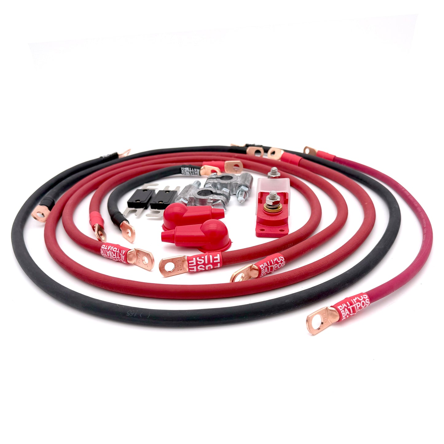 Toyota Tacoma Big 7 Battery Cables Kit (Gen 1 - 1995-2004)