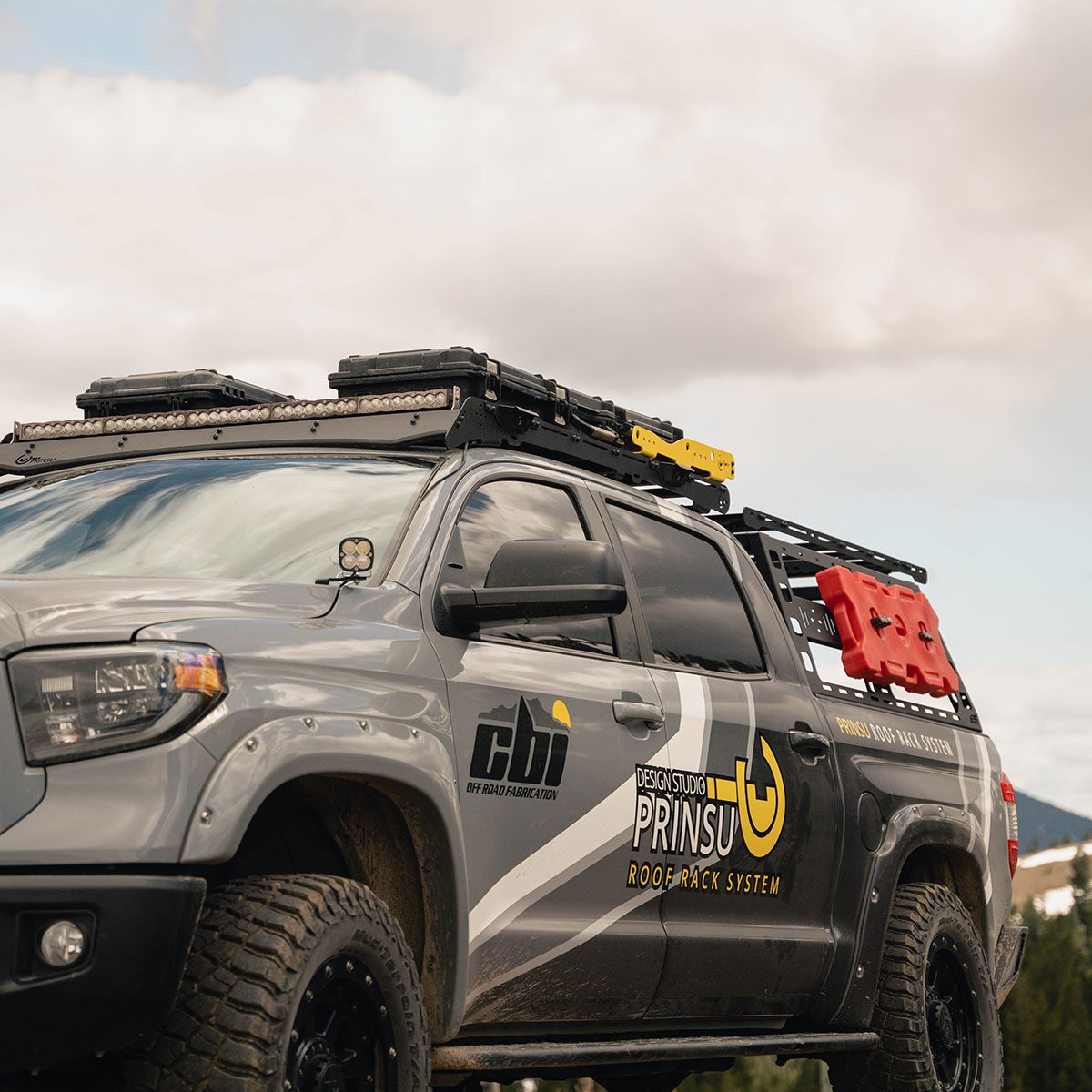 Toyota Tundra Prinsu CrewMax Cab Rack 2007-2021 Toyota Tundra view 4