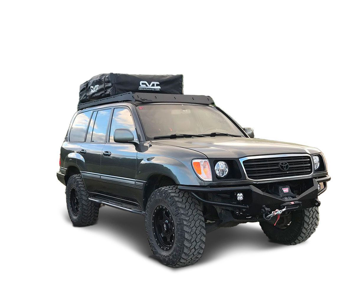 Toyota Land Cruiser 100 Series Prinsu Roof Rack 1998-2007 Toyota Land Cruiser 100 Series view 2