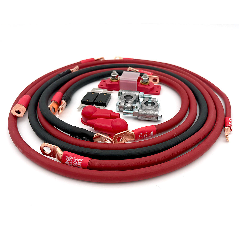 Toyota Tundra Big 7 Battery Cables Kit (Gen 2 - 2007-2018)