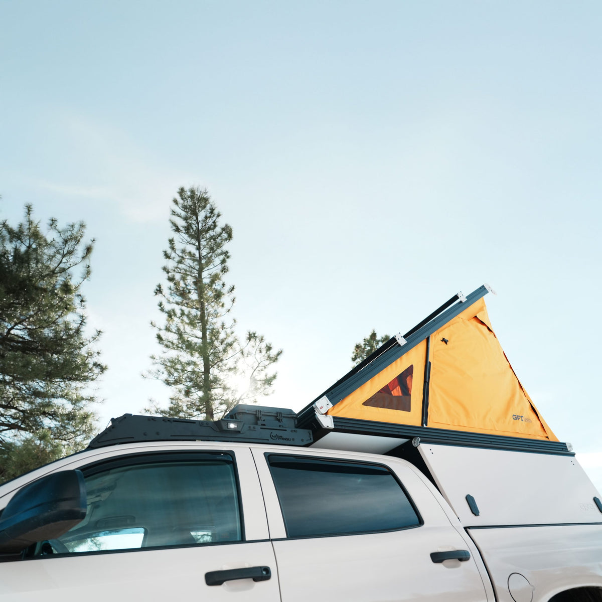 Toyota Tundra 2nd Gen CrewMax Prinsu Camper Pro Roof Rack 2007-2021 Toyota Tundra view 3