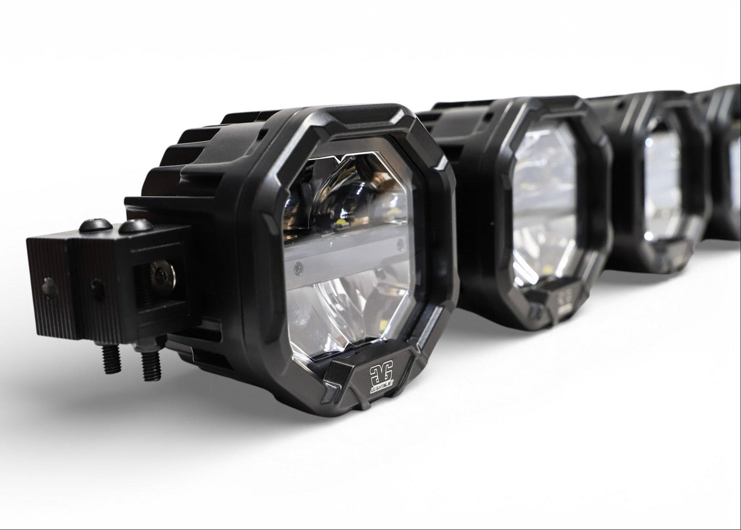 6 Light U-Con Interlocking Off Road LED Pod With Amber or White DRL Running Light