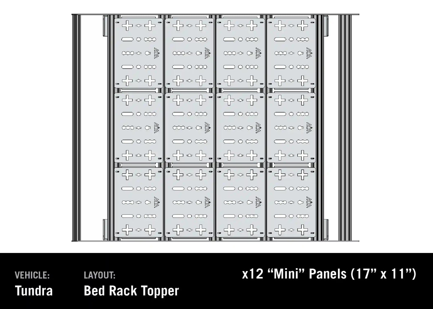 DRIFTR Roof Rack Deck Accessory Panels