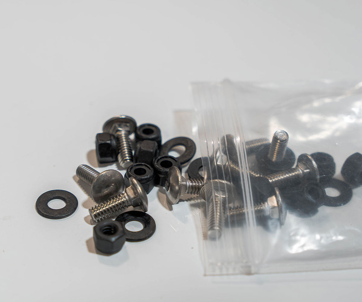 Prinsu Carriage Bolts and Washers view 2