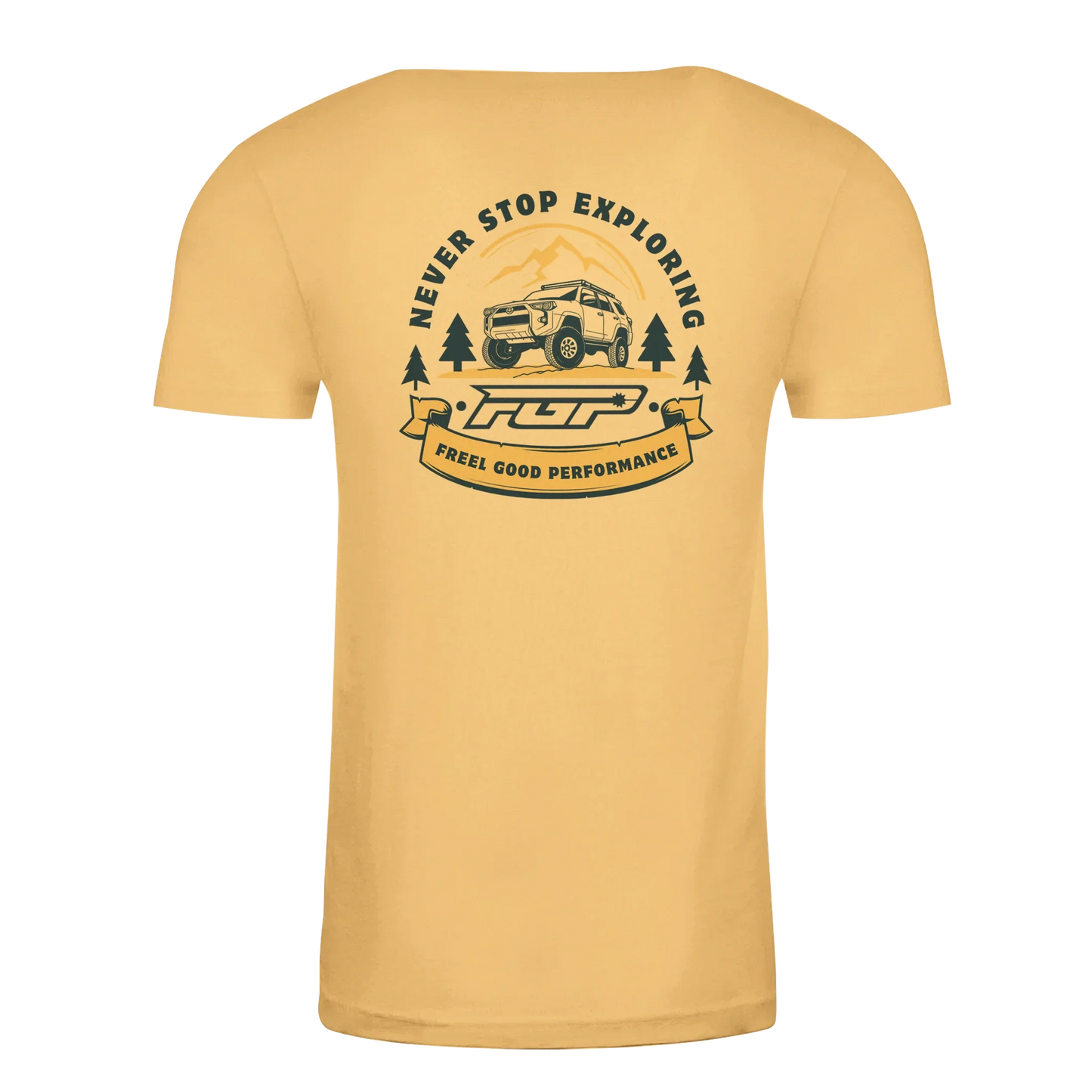 FGP "Never Stop Exploring" T-shirt