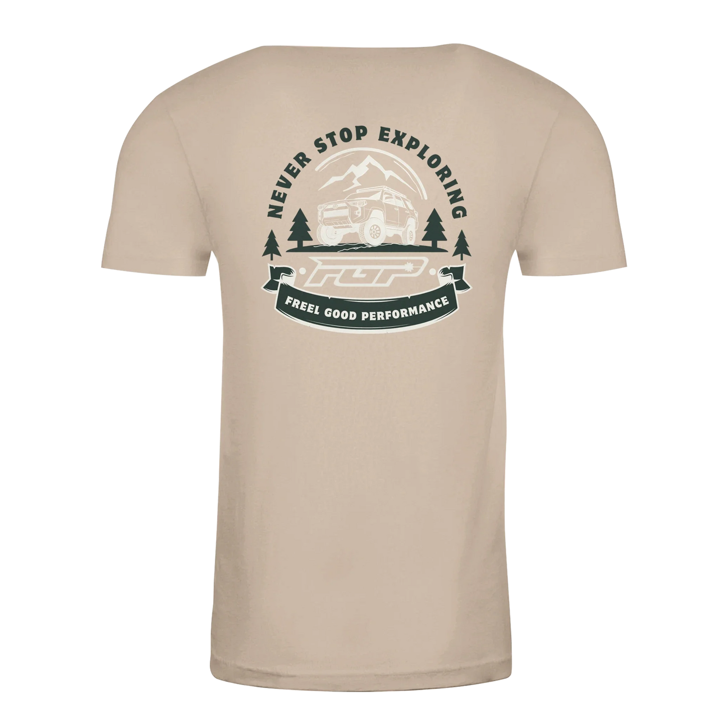 FGP "Never Stop Exploring" T-shirt