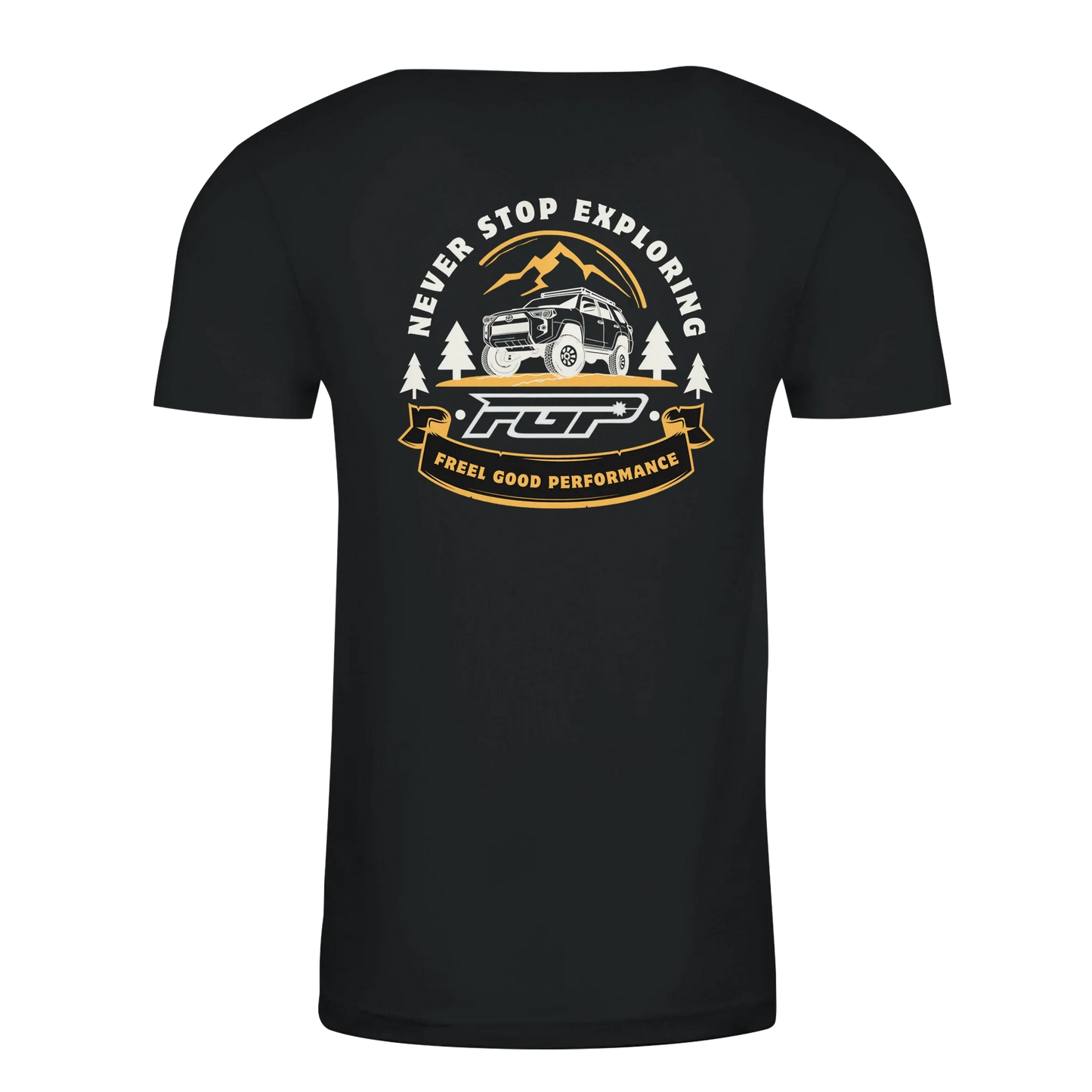 FGP "Never Stop Exploring" T-shirt
