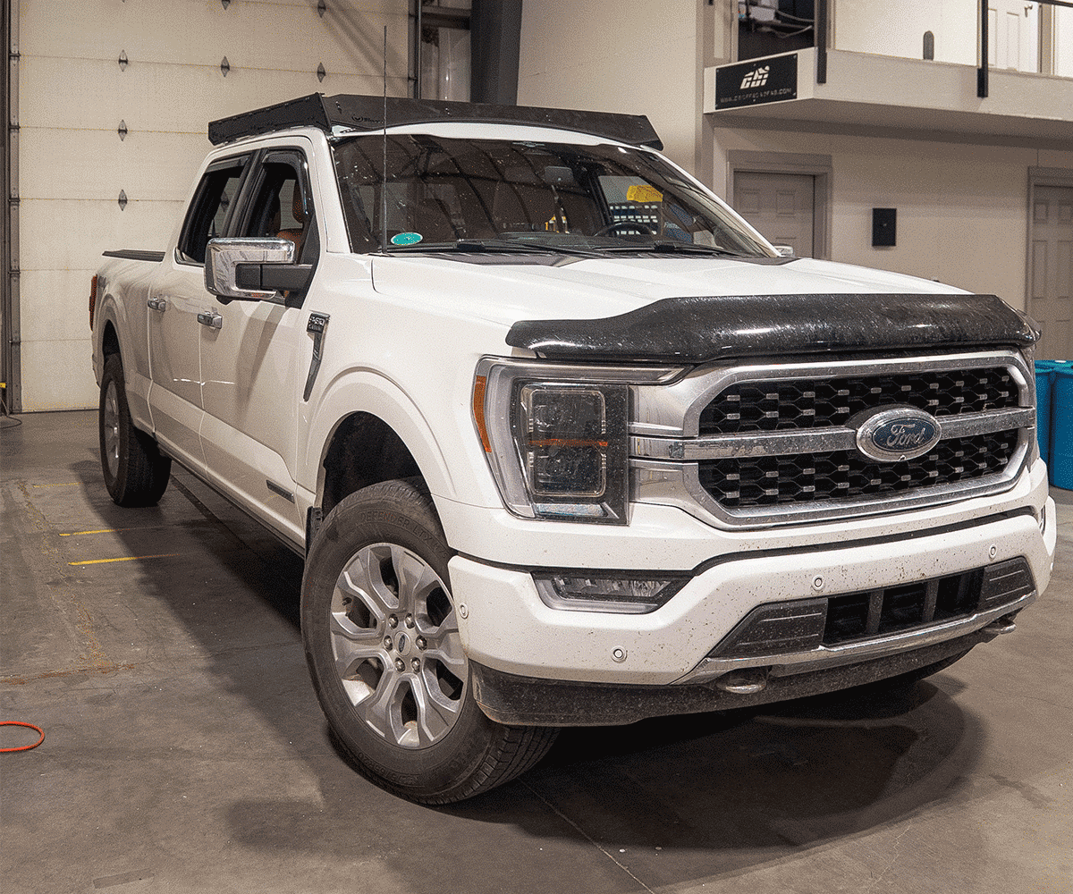 Ford F150 Prinsu Pro Roof Rack 2021-2026 Ford F-150 view 3