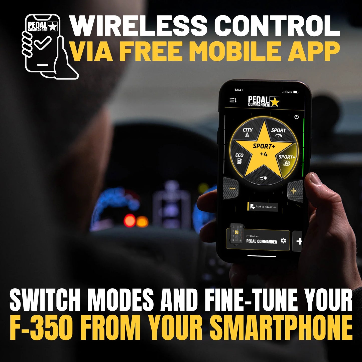 Pedal Commander for Ford F350