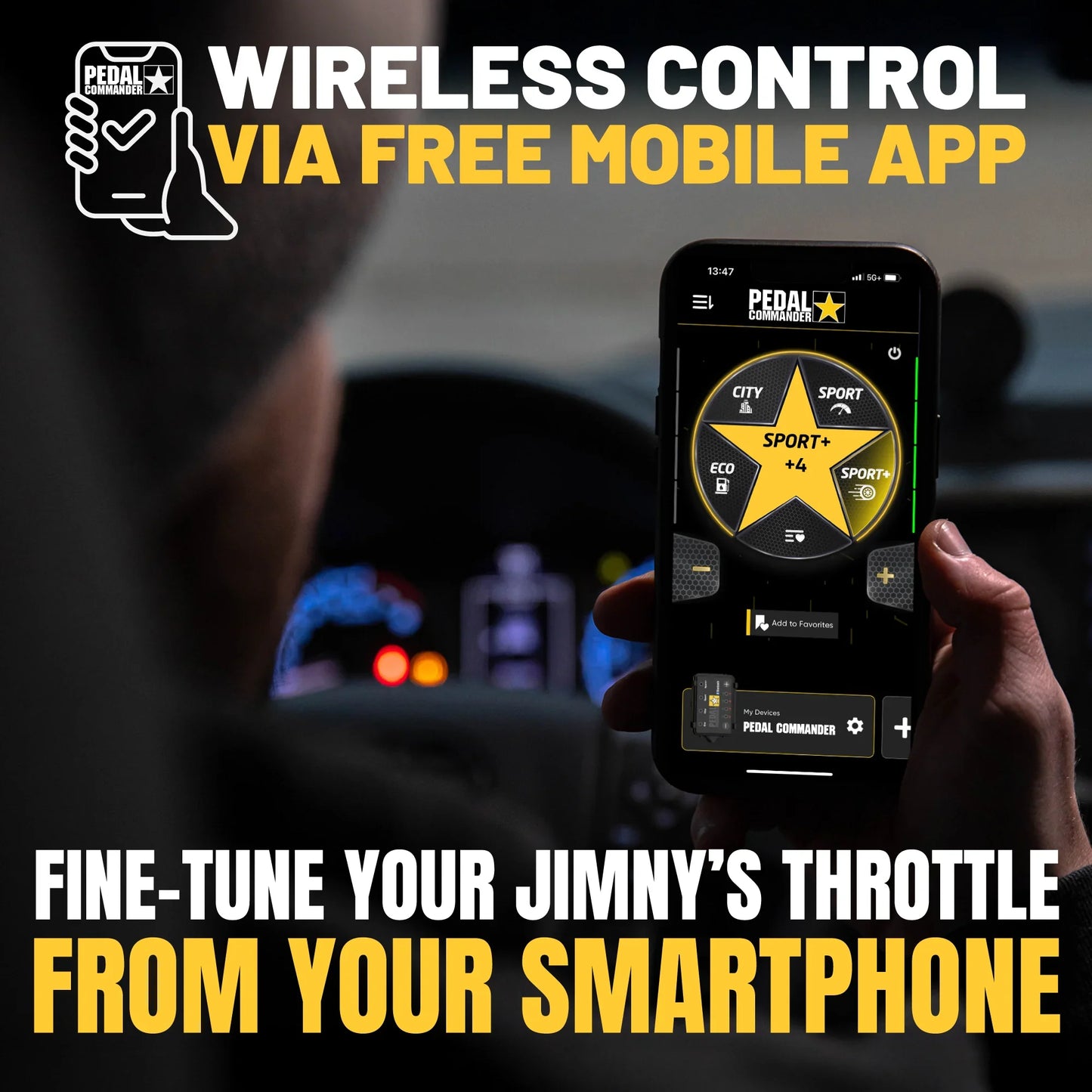 Pedal Commander for Suzuki Jimny