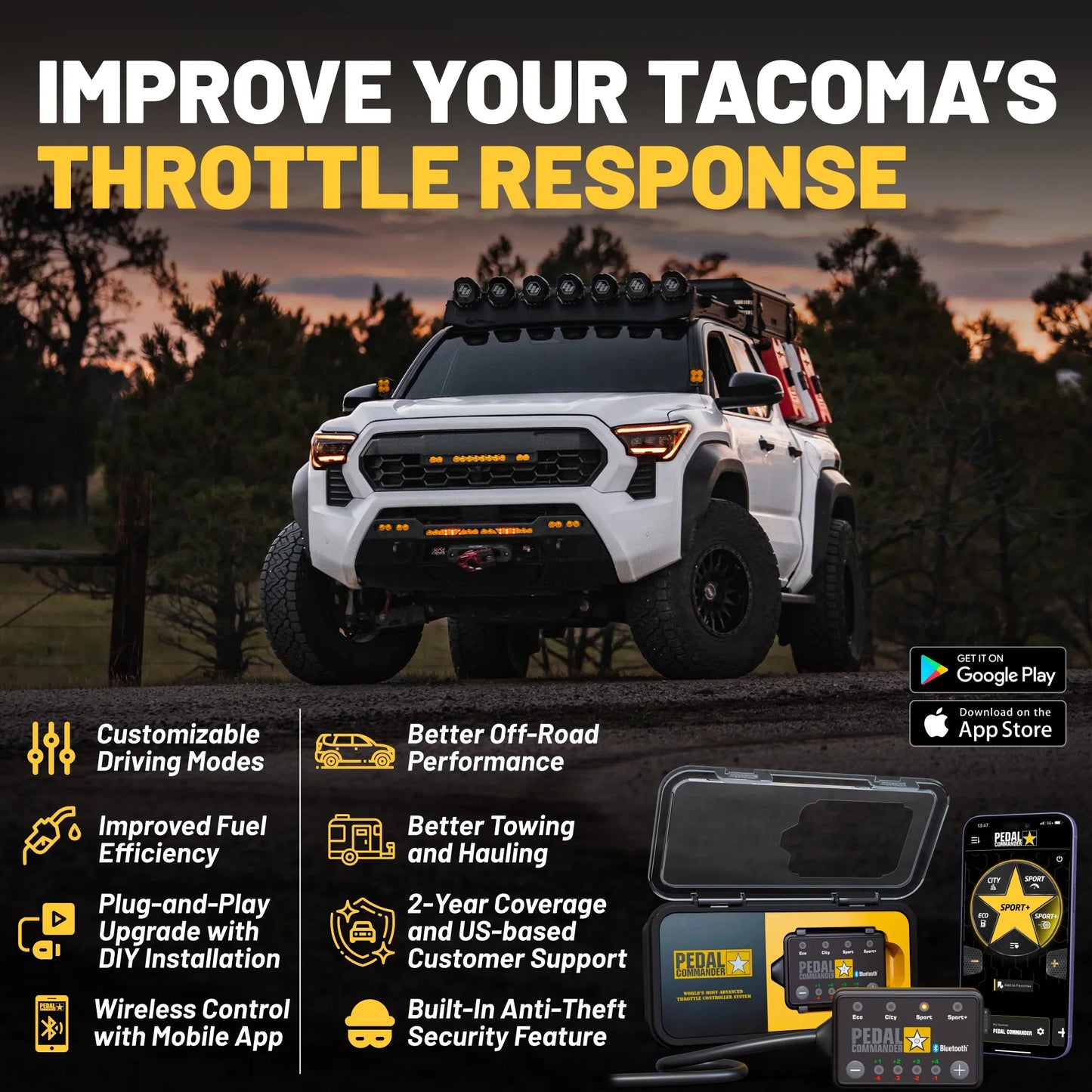 Pedal Commander for Toyota Tacoma