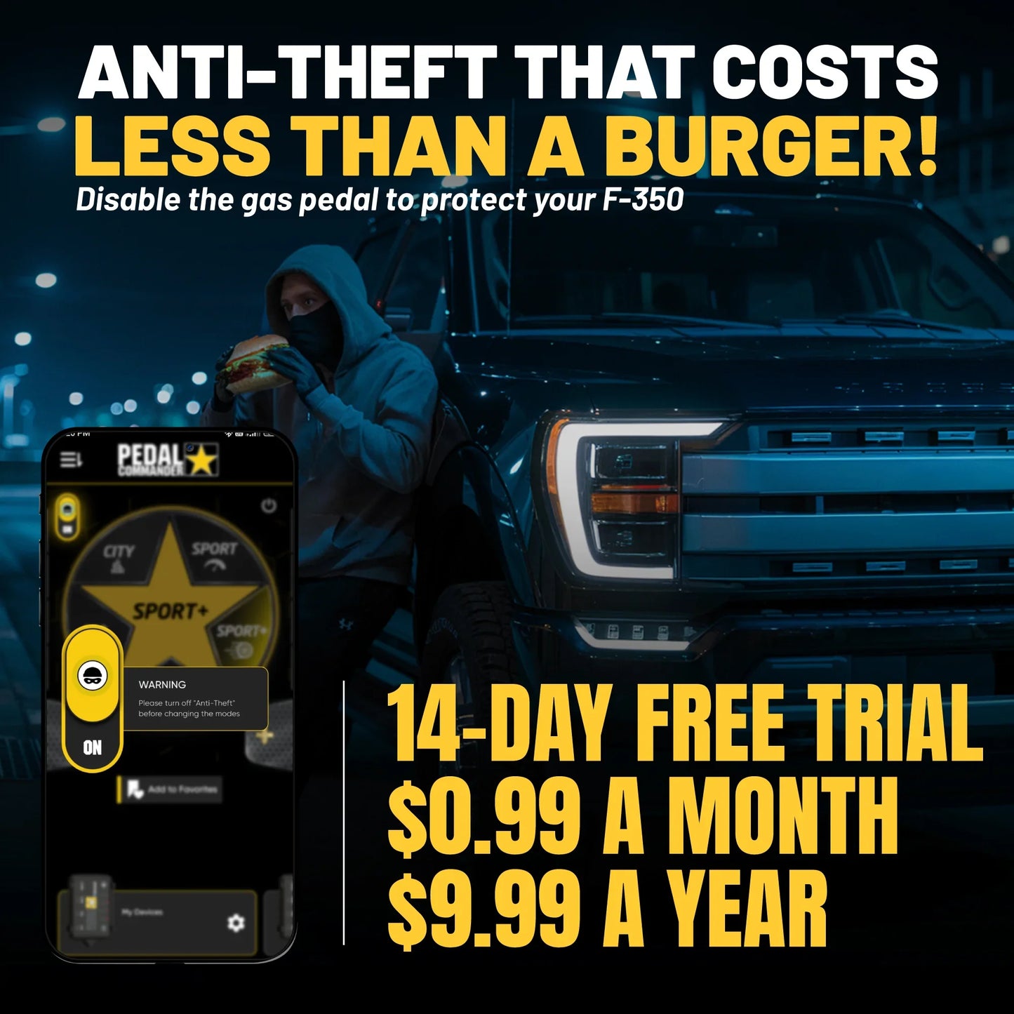 Pedal Commander for Ford F350