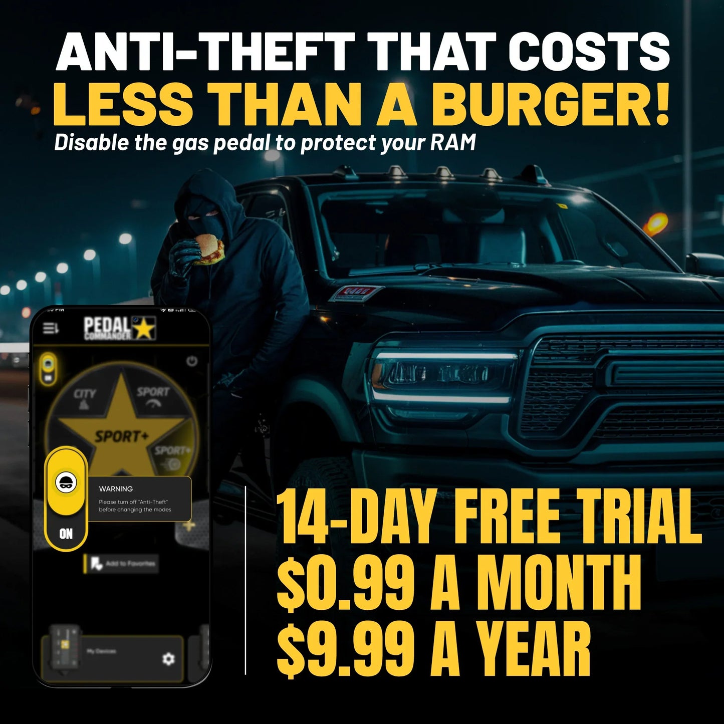 Pedal Commander for RAM 2500