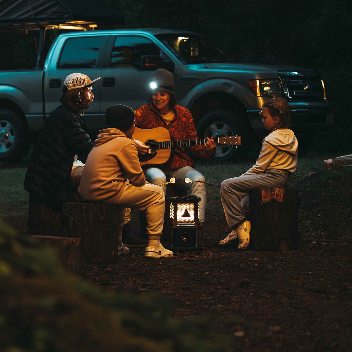 Skullet Portable Heater Stove