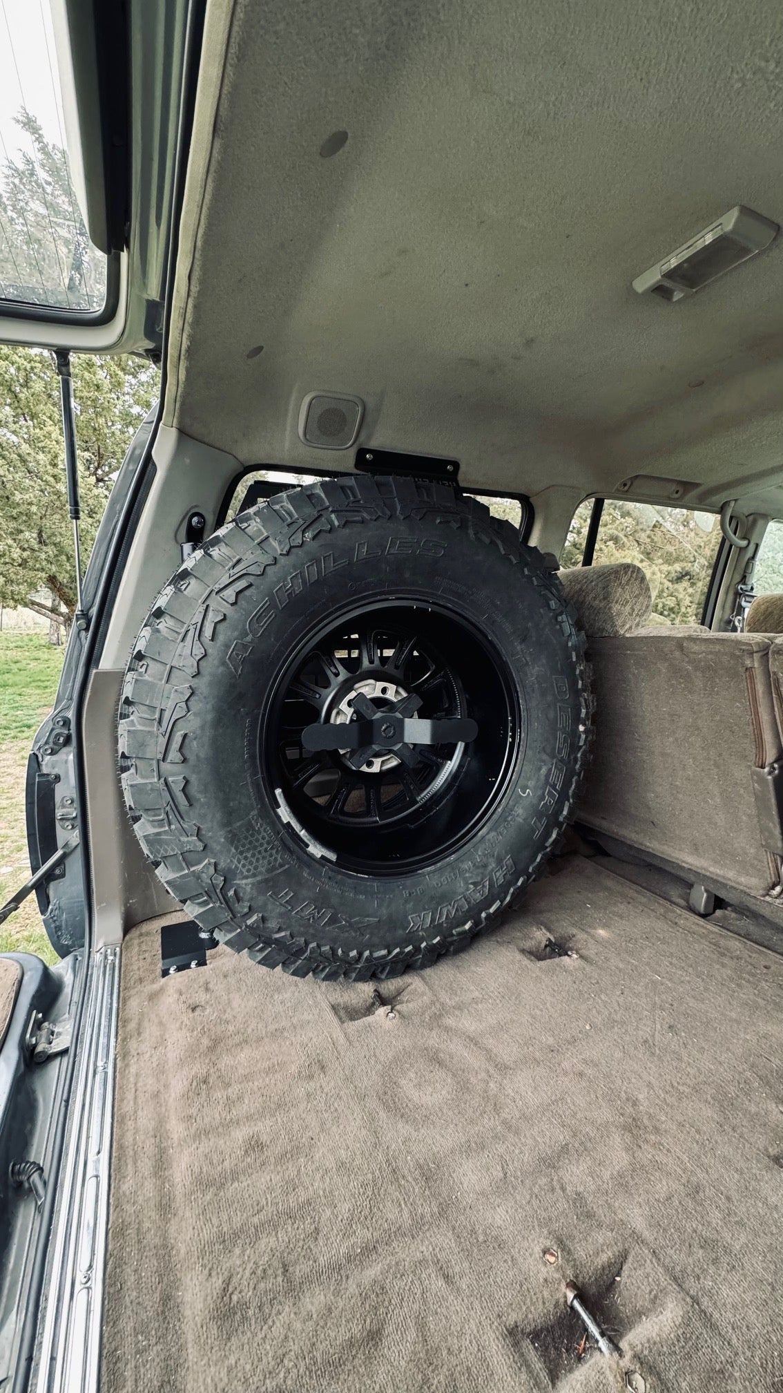 Interior Tire Carrier - 80 Series Land Cruiser