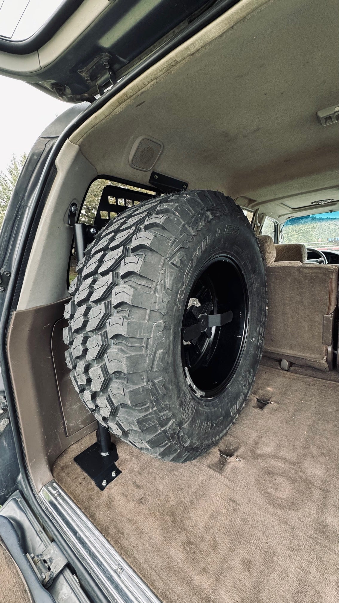 Interior Tire Carrier - 80 Series Land Cruiser