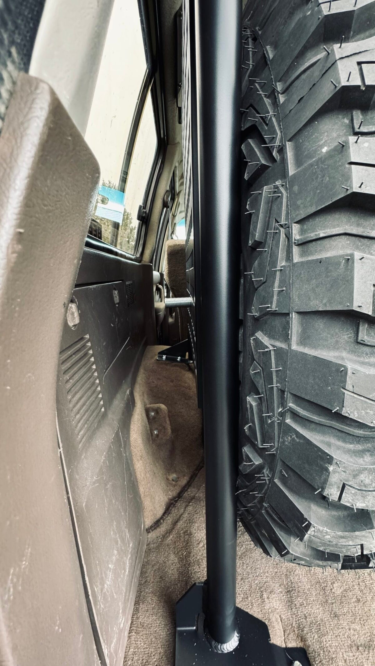 Molle Panel for Interior Tire Carrier