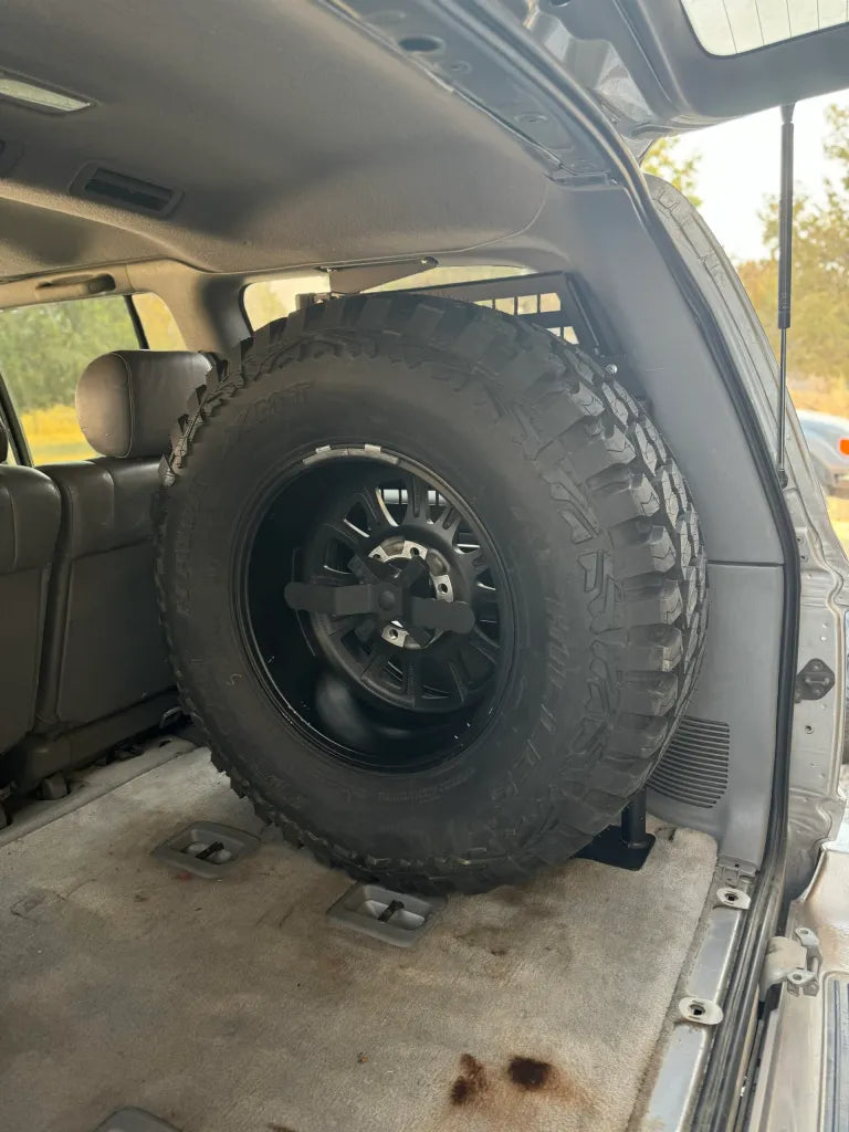 Interior Tire Carrier – 100 Series Land Cruiser