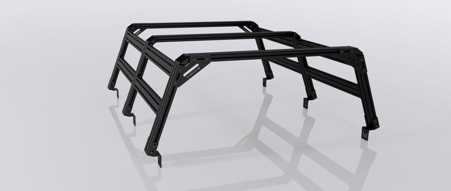 Nissan Frontier Pre-configured XTR3 Bed Rack + Popular Builds & MOLLE Packages