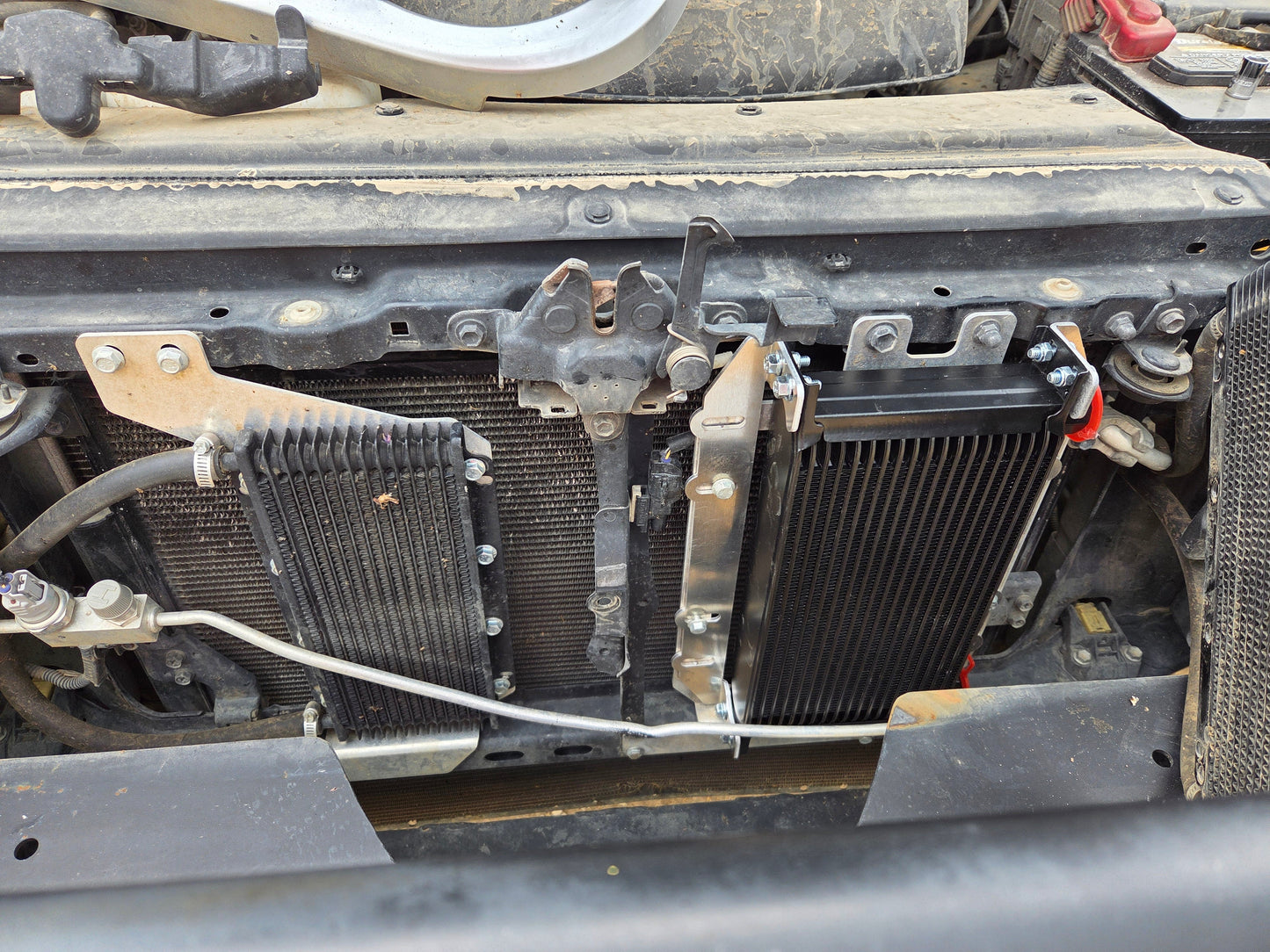 Toyota Extreme Duty Transmission Cooler Adaptor Bracket