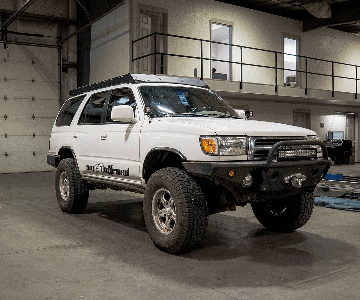 Prinsu Pro Toyota 4Runner Full Roof Rack 1996-2002 Toyota 4Runner view 2