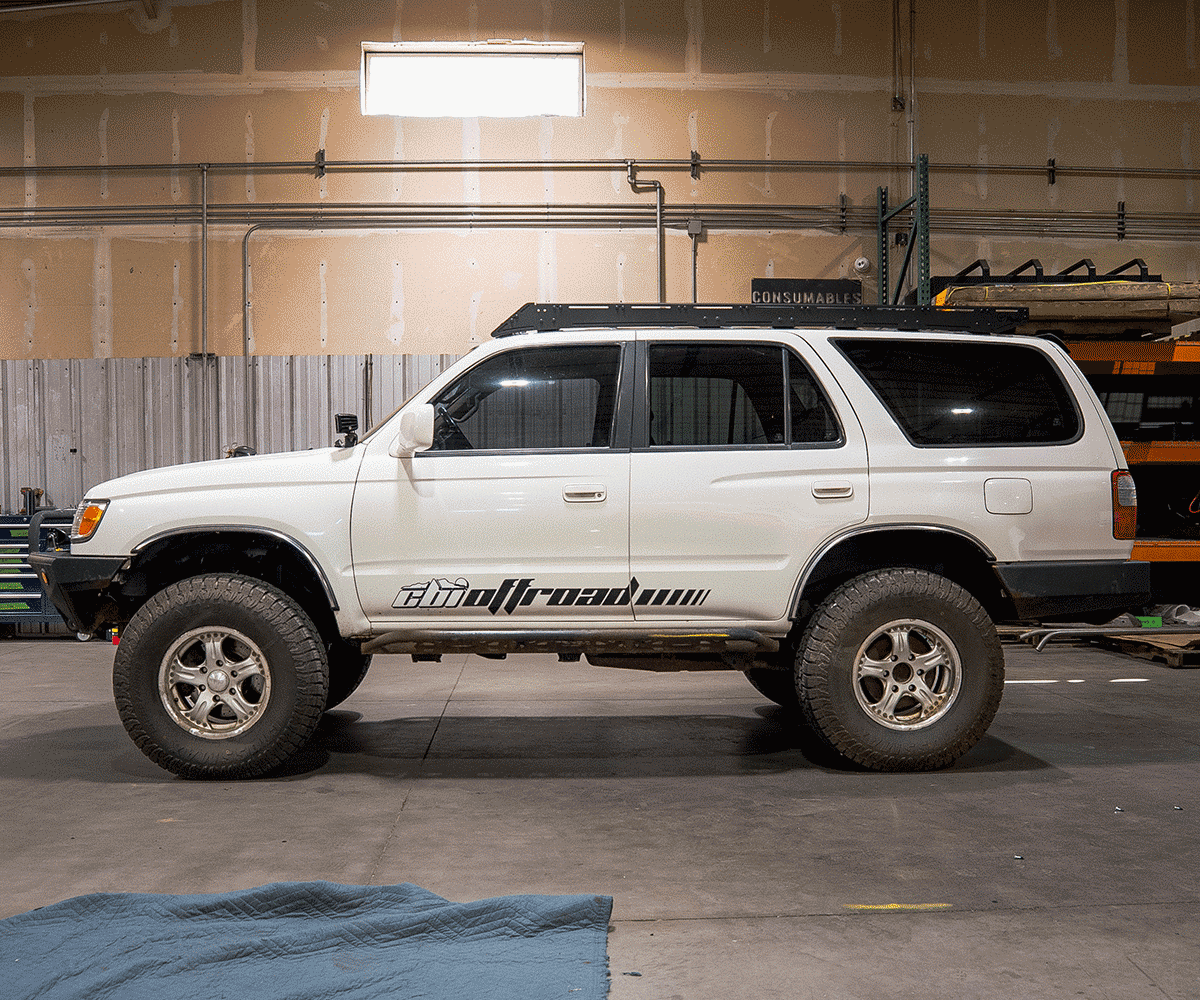 Prinsu Pro Toyota 4Runner Full Roof Rack 1996-2002 Toyota 4Runner view 3