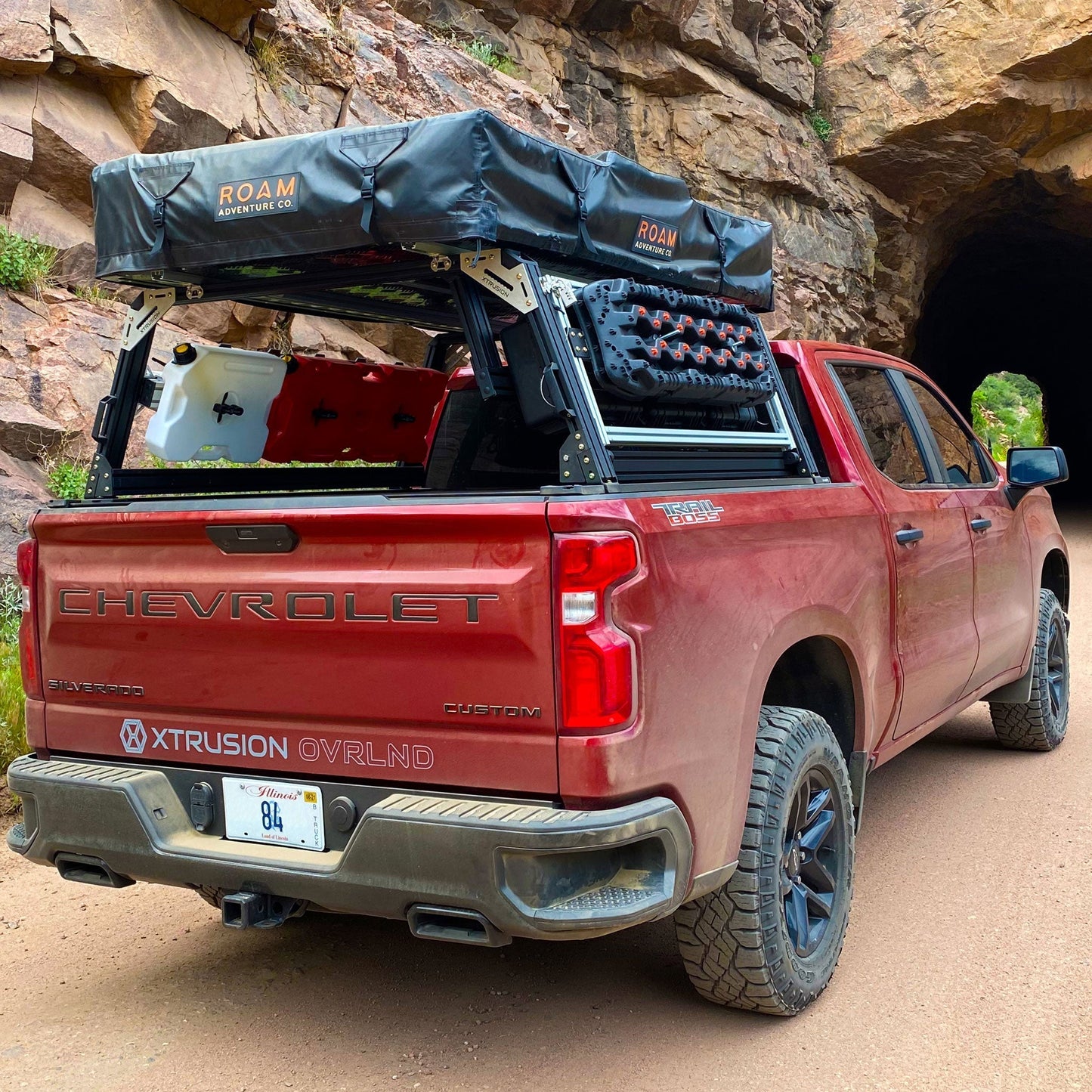XTR1 Bed Rack for Retrax XR Cover - Chevrolet Silverado & GMC Sierra 1500