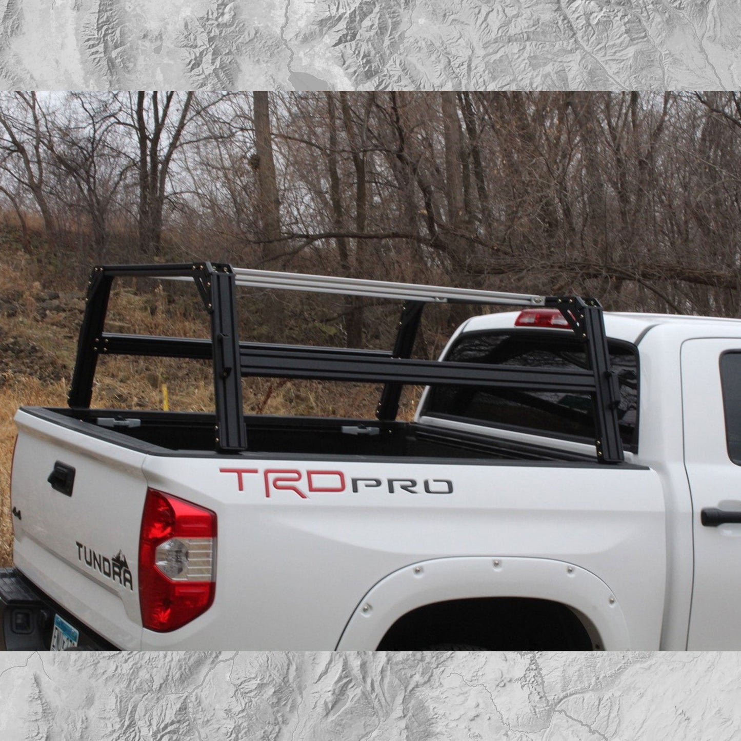 Toyota Tundra Bed Rack for Retrax XR Covers | XTR1 Tonneau-Compatible